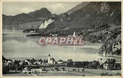 Cartes postales Strobl un Bick aux St Wolyang