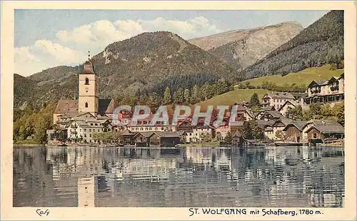 Cartes postales St Wolfgaang mit Schafberg