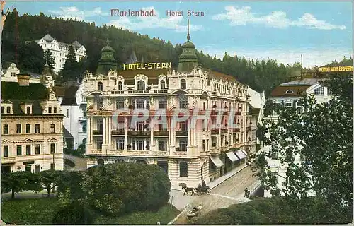 Cartes postales Marienbad Hotel Stern