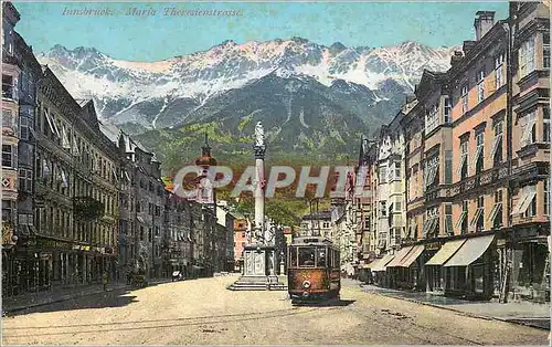 Cartes postales Maria Theresienstrasse Tramway