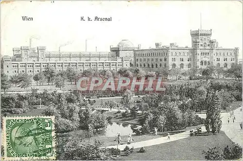 Cartes postales Wien K k Arsenal