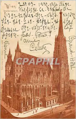 Cartes postales Wien Stefansdom