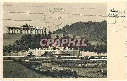 Cartes postales Wien Schonbunn