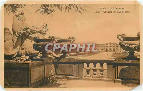 Cartes postales Wien Schonbrunn