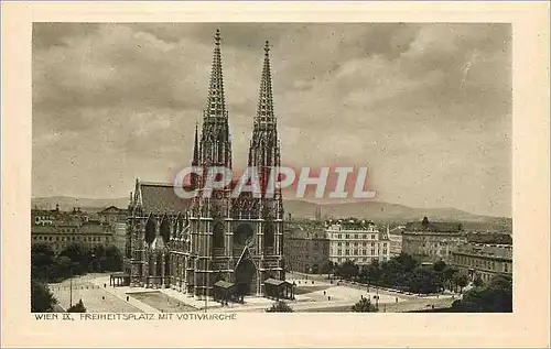 Cartes postales Wien Freiheitsplatz mit votivkirche
