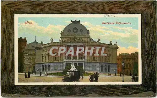 Cartes postales Wien Deutshes Volkstheater