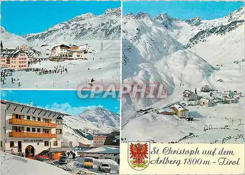 Cartes postales moderne St Christoph auf dem Arlberg Hotel Arlberghohe