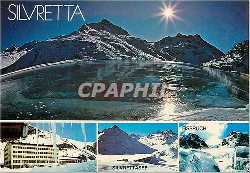 Cartes postales moderne Silvretta see 2040m vorarlberg austria