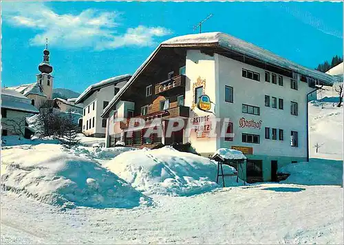 Moderne Karte Famill gasthof platzl auffach wildschonau tirol