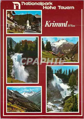 Cartes postales moderne Krimml und umgebung im oberpinzagau salzburg osterreich