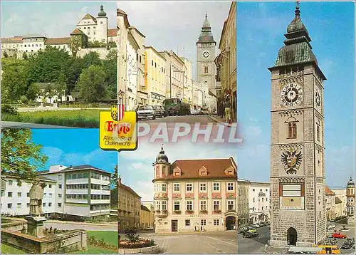 Cartes postales moderne Enns schon 212 m chr unter caracalla zum ersten malzr stadt erhoben