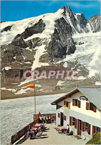 Cartes postales moderne Hofmanns hutte 2442 m der akademischen sektion des oav mit pasterzengletscher und grobglockner 3