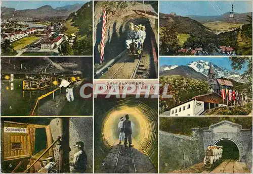 Cartes postales moderne Slzbergwerk Hallein d tempenghirge Mineurs Mine