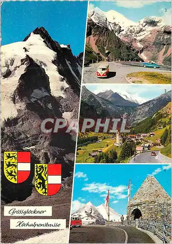 Moderne Karte Tirol grobglockner 3798 hachster berg osterreichs kehre 10