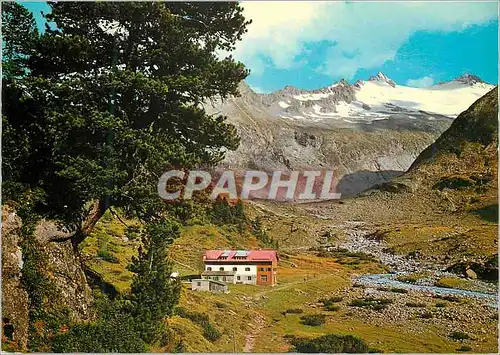 Cartes postales moderne Tirol Unterkunftshaus alpenrose 1875 m am waxegg zillertal blick zum hornkees und zu den hornspi