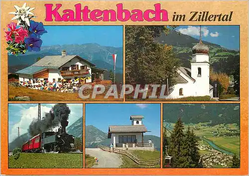 Moderne Karte Tirol grube aus kaltenbach ferienort im zillertal