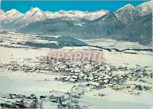 Moderne Karte Tirol Azams blick gegen oberpertub und zirl