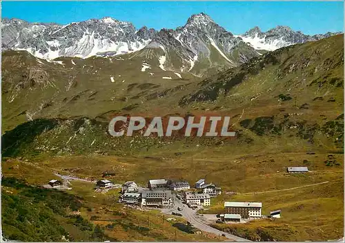 Moderne Karte Tirol st christoph am arlberg (1800 m) mit schindler und valluga