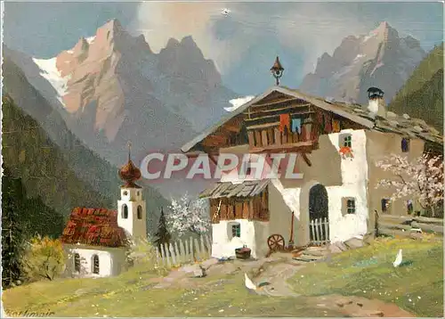 Moderne Karte Arlberge Bergheimat original kothmair