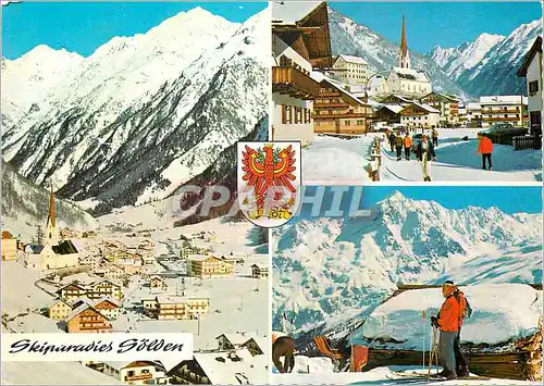 Moderne Karte Tirol ski und sonnenparadies salden 1377 m otslal