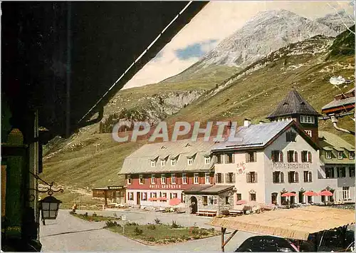 Moderne Karte Zurs am Arlberge 1724 meter sporthotel lorunser