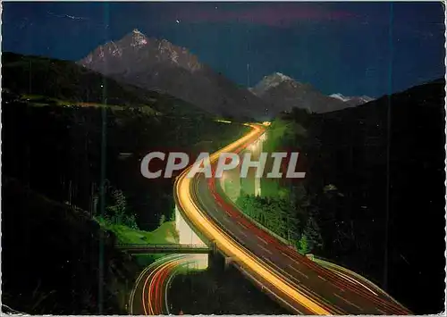 Cartes postales moderne Europabrucke der Brennerautobahn