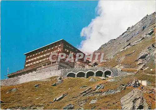 Moderne Karte HOtel franz josephs haus 2418 m am grobglockner