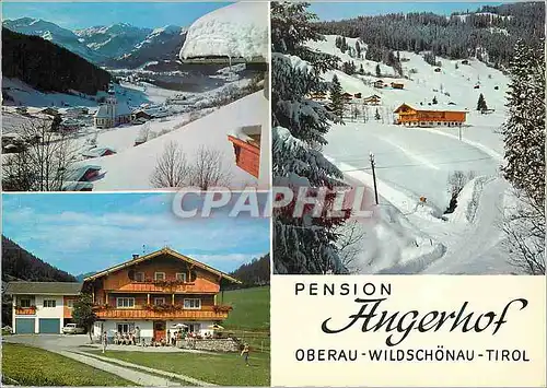 Moderne Karte Tirol pension angerhof oberau wildschinau