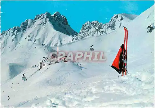 Cartes postales moderne Osterreich innsbrucker nordkettenba station seegrube 1905 m mt brandjoch 2574 m