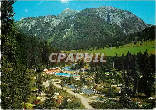Cartes postales moderne Osterreich Schwimmban lech am arlberg 1450 m vorarlberg