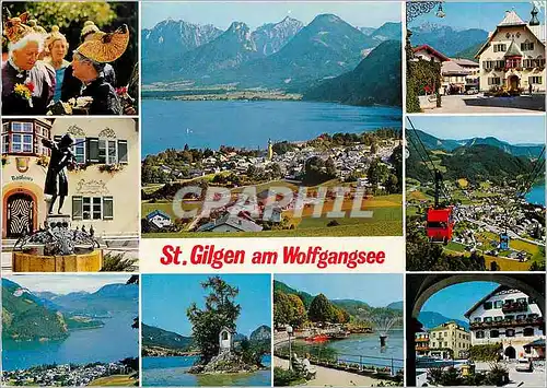 Cartes postales moderne Osterreich st gilgen au wolfgangsee