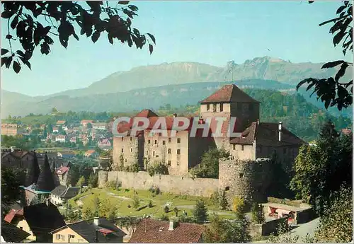 Cartes postales moderne Osterreich feldkirch vorarlberg miniaturgoltplatz bei der schattenburg