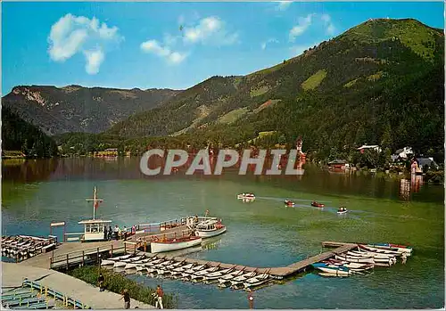 Cartes postales moderne Osterreich erlaufsee bei mariazell gegen gerneindealpe 1623 m