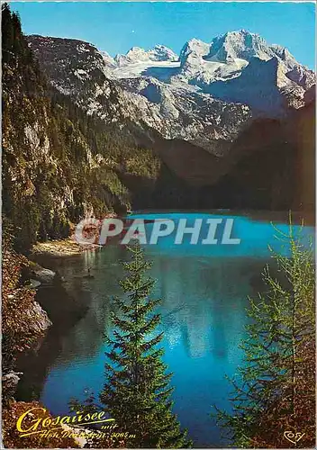 Cartes postales moderne Osterreich malerisches salzkammergut gossausee 933 m