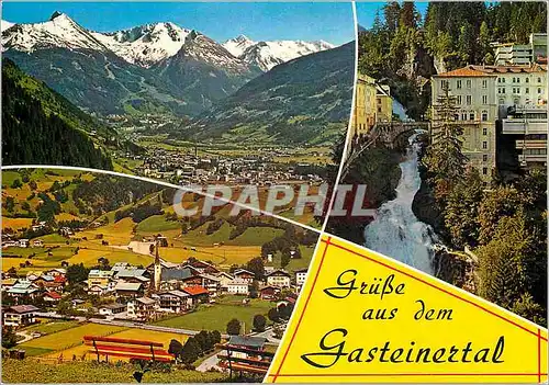 Moderne Karte Osterreich grube aus dem gasteinertal