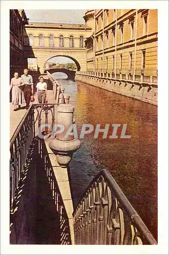 Cartes postales moderne Leningrad Le Canal d'Hiver