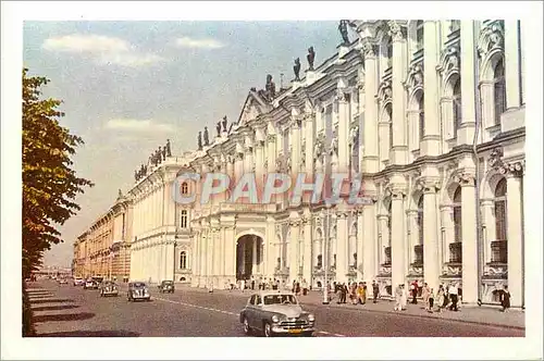 Moderne Karte Leningrad Le Palais d'Hiver (L'Ermitage)