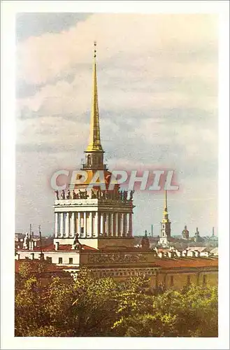 Cartes postales moderne Leningrad L'aiguille de l'Amiraute