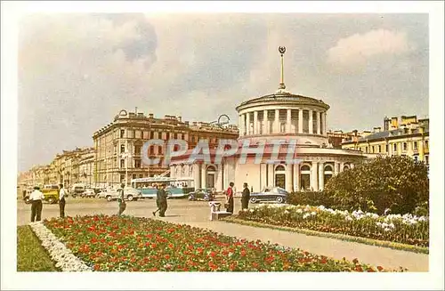 Moderne Karte Leningrad La Station de metro Place de l'Insurrection