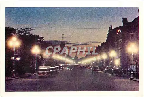 Cartes postales moderne Leningrad Le perspective Nevski