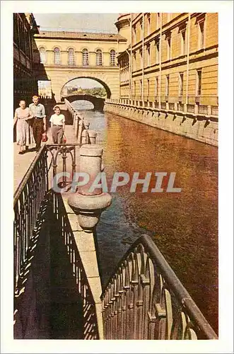 Cartes postales moderne Leningrad Le Canal d'Hiver