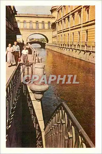 Moderne Karte Leningrad Le Canal d'Hiver