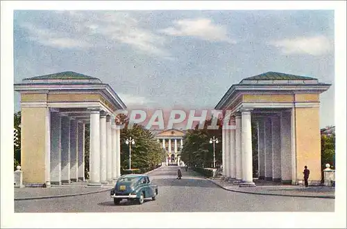 Moderne Karte Leningrad Le Smolny