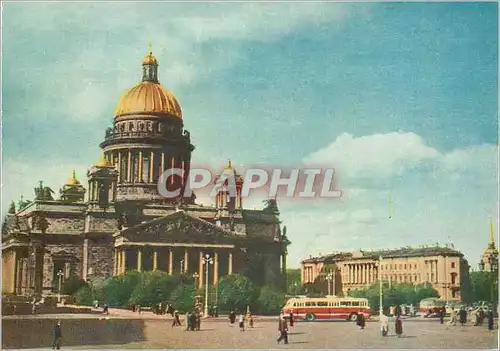 Cartes postales moderne Place St Isaac Musee de la Cathedrale Leningrad