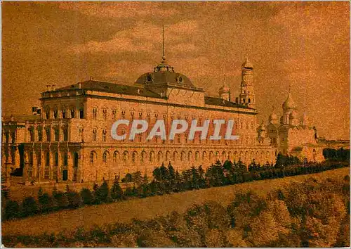 Moderne Karte Moscow The Kremlin The Grand Kremlin Palace 1838-1849