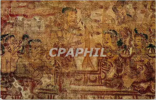 Cartes postales moderne Leningrad Scene from the Ramayana Fragment The Hermitage