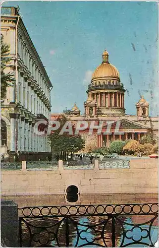 Cartes postales moderne Leningrad Place Saint Isaac