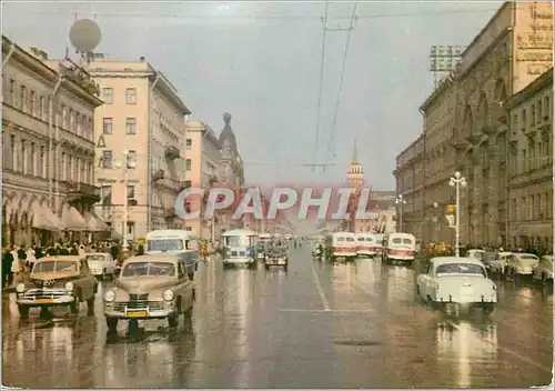 Moderne Karte Leningrad La perspective Nevski