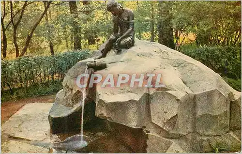 Moderne Karte Pushkin Fontaine Laitiere