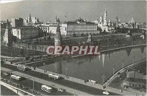 Cartes postales moderne Moscow View of Kremlin